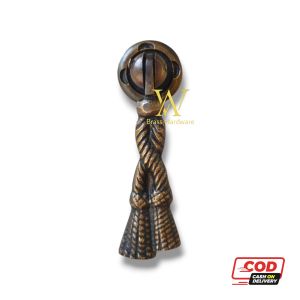 Tarikan Laci Lemari Meja Kuningan Antik Motif Godo Tali Tampar 7 cm 1 pcs
