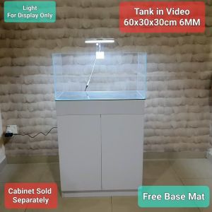 15x15x15cm (4mm) Ultra Crystal Clear Aquarium Tank | 92% Light Transmission