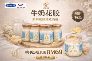 即食牛奶花胶/EFeng Fishmaw with Milk - 5 Pack - RM69