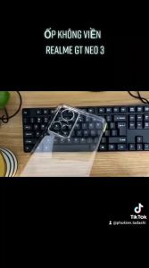 Ốp Lưng Trong Suốt KHÔNG VIỀN Realme GT Neo 5 SE/ Neo 5 5G/ GT5/ GT6 Realme GT Neo 3/ GT Neo 2/ Neo 2T Realme GT/ GT Neo Realme Q3 Pro 5G/ Q5 Pro Nhựa PC Cứng Mỏng Không Ố Vàng Bảo Vệ Camera.