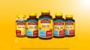 (NHẬP MỸ) Viên uống Dầu cá Omega 3 DHA - Nature Made Fish oil 1200mg - hộp 300 viên