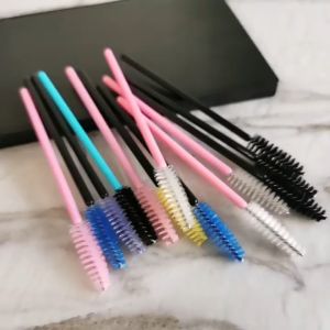 Ninabobo MS003 Sisir Bulu Mata Eyelash Extension SATUAN Brush Mascara Wand Glitter Sikat Kuas Maskara Kuas Alis Maskara