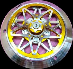 Cover Spinner Motor Radiator Model Bintang CNC Universal Matic Bebek Racing