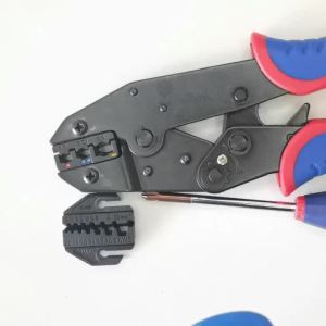 1pcs Crimping Pliers Jaw HS Pliers 9 Inches For Spring Insert Pre-Insulated Waterproof Tube Type Coaxial Cable Termination