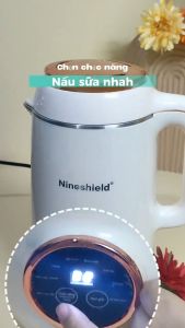 Máy làm sữa hạt Nineshield - Máy xay nấu sữa hạt chống trào 1200ML Model KB-113