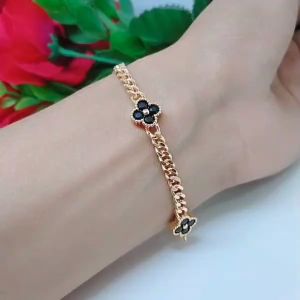Gelang Juntai Jurai Perhiasan Aksesoris Lapis Emas 24k Anti Luntur Terbaru Terlaris G18-44C