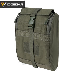 IDOGEAR Universal Molle Vest Backboard Bag Commuting Miscellaneous Items CP Style Outdoor Camping Travel Gear Military Fan Goods