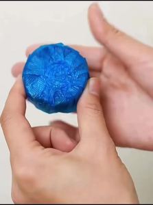Blue Auto Flush Toilet Cleaner Tablets Bulk Long Lasting Bubble Freshener Discs for Bathroom Restroom WC Hygiene Maintenance