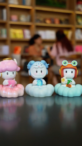 Koleksi Figur Blind Box Ollie Elemental Collection