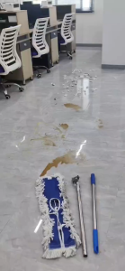 【Ready Stock】Heavy Duty Floor Dust Mop Complete Set Washable and Reusable Cotton Pads Complete 24"Deluxe Dust Mop
