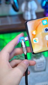 ZHIKE Charger for Android Type C Micro USB iOS Connector 120Watts 1.5m Fast Charging Cable with 280W Adaptor 180W Compatible with OPPO VIVO Samsung Xiaomi