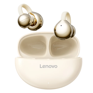 Lenovo Earbuds TA410 Bluetooth 5.4 TWS Ear Clip | Touch Control Long Battery with Mic