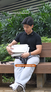 Soru Hashiru Shoulder Bag Crossbody Bag for Men Waterproof and can fit iPad Pro