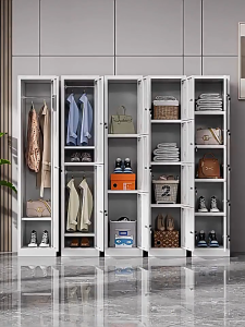 Fireproof and Moisture-proof Bath Gym Swimming Pool Wardrobe Locker Steel Locker Employee Cabinet Locker