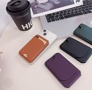 Magnetic Wallet & Stand Phone Holder Dompet Kartu Multifungsi Stand HP