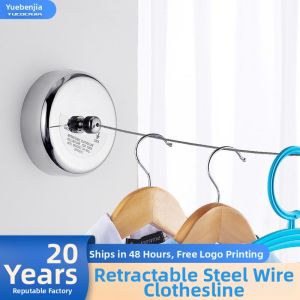 No-drilling Indoor/Balcony Clothes Drying Rope
