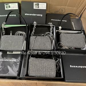 [CHUẨN HÃNG] Túi nữ đính đá lấp lánh cầm nặng tay nhiều phiên bảng dây khác nhau fullbox (Size 17)