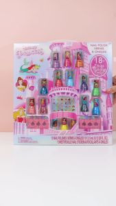 Disney Princess เซ็ทยาทาเล็บ พร้อมสติกเกอร์ตกแต่ง ลิขสิทธ์แท้ ปลอดสารพิษ (ดิสนีย์ ปริ้นเซส) | เซ็ทยาทาเล็บ สติกเกอร์ตกแต่ง พร้อมสติกเกอร์, ลิขสิทธ์แท้, ปลอดสารพิษ, Disney Princess