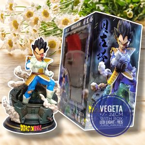 Diorama Action Figure Dragon Ball Z Vegeta (LED Light)