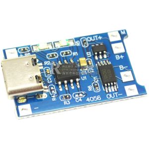 Risym | 18650 Battery Charging Module with Integrated Protection Overcurrent Safety Type-C 1A