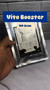 VITA BOOSTER 100 GRAM - Vitamin Penggemuk & Penambah Nafsu Makan Hewan Ternak Domba Kambing Sapi Babi Kuda