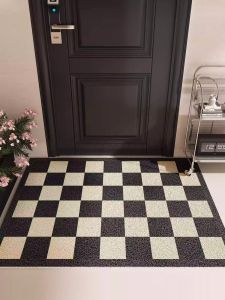 Entrance Door Mat Wire Loop Door Non-Slip Earth Removing Floor Mat For Home Door Shoe Changing Foot Mat Home Entrance Carpet