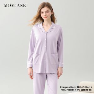 Mom Jane | Cotton Breast-pad Nursing Pajamas
