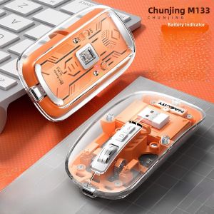 NACCITY | Transparent Wireless Bluetooth Mouse For Laptops Tablets Mac Office Universal For Men And Women Naccity Brand New Condition