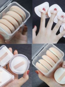 Dual Use Cotton Candy Air Cushion Foundation Sponge Triangle Rice Ball Beauty Egg Non Powder Eating Specialized Sponge