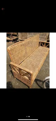 SOFABED WOOD or RATTAN SOFA BED