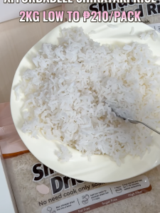 Mr.Squirrel 3kg Low Carb Shirataki rice Healthy Food Low Carb 0 Fat 0 Sodium No-Cook