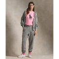 Polo Ralph Lauren Women Pink Pony Cotton Crewneck Tee. 