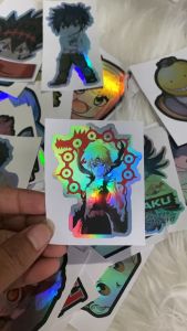 Stiker Hologram Meliodas nanatsu no taizai1 ukuran 7 cm