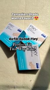 Refill Pixy Whitening Two Way Cake Perfect Fit KEMASAN BARU