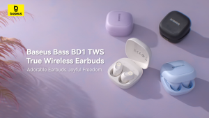 Baseus Bass BD1 TWS True Wireless 5.4 Super Bass IP55 Splash-Resistant Earbuds Mini&Portable Snug Fit Earphone