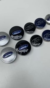 (แท้ พร้อมสต็อก) Ford ครอบดุมล้อ ฝาปิดดุมล้อ ฝาครอบดุมล้อ ฝาปิดดุม 68-56 mm โลโก้ติดรถยนต์ โลโก้รถยนต์ ฝาครอบดุมล้อรถ
