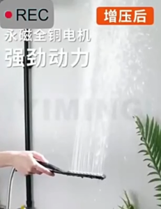 Water pump shower Shower booster pump Pressure Water Pump 24V 200W 220V IP56 Automatic Home Pump for Kitchen/Sink/Shower Both hot and cold water Water booster pump Booster water pump Boost 600% Low noise Intelligent control