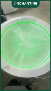 ENCHANTING Bathtub Kamar Mandi Acrylic Material Whirpool LED Lighting E8626