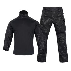 Gen3 Camo Tactical Suits Training Sets Mens Combat Tops G3 Hiking Pants Durable Shirts MCBK Multiple Pockets Wear-resisting
