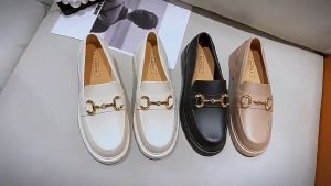 รองเท้าผู้หญิง รองเท้าวินเทจ PVC รองเท้าโลฟเฟอร์ รองเท้าคัทชู ผญ - รองเท้าผู้หญิง รองเท้าวินเทจ PVC รองเท้าโลฟเฟอร์ รองเท้าคัทชู ผญ