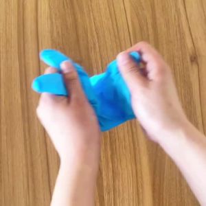 20/50/100PCS Disposable Blue Nitrile Gloves Cleaning Gloves Suitable for Kitchen Cleaning Hairdressing Beaut Nail Cleaning