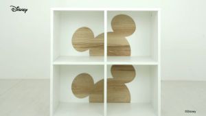 SB Design Square KONCEPT FURNITURE ตู้เก็บของ DISNEY รุ่น MICKEYCUBE-I/4S สีขาว