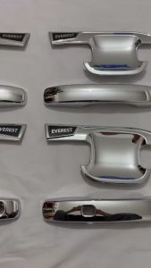 ỐP TAY NẮM + HÕM CỬA FORD EVEREST ĐỜI 2023-24 NHỰA ABS MẠ CROM CAO CẤP