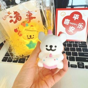 Cute Puppy Lighting Small Dog Night Light Bedside Lamp Decoration Bedroom Atmosphere Light Girl Children Gift