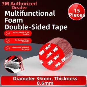 3M | High-Adhesion Double-Sided Tape Waterproof Heat-Resistant No-Stain Removal