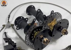 ATV เพลาหลัง เพลาท้ายรถยนต์ไฟฟ้า ATV REAR AXLE ดัดเเปลงอุปกร์เสริม มีเบรคเท้าเเละเบรคหลัง ดูมีพลาสติก 3รู50/3รู78/4รู100/4รู110cm สินค้าพร้อมส่ง