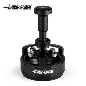 MHW-3BOMBER 58mm Espresso Distribution WDT Tool Adjustable Coffee Stirring Distribution Tools with Magnetic Base for Barista