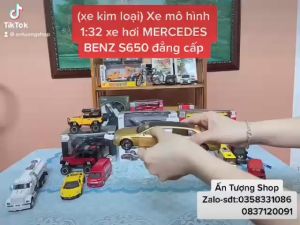 (Xe kim loại) Xe mô hình 1:32￼ xe hơi MERCEDES BENZ S650 đẳng cấp