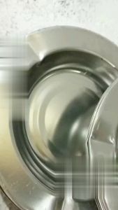 DFANCCIE Asbak Stainless Steel Bulat Murah Meriah Ashtray