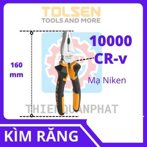 Kìm điện TOLSEN kìm cắt dây kìm răng dụng cụ cầm tay đa năng